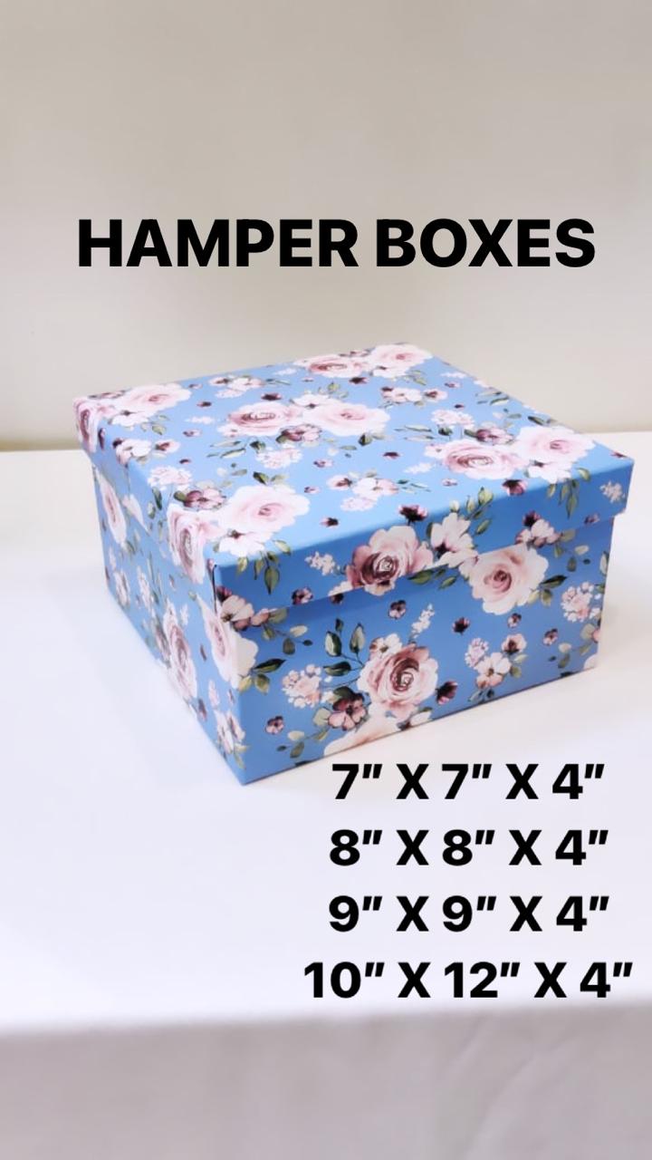 Cardboard Hamper Box (9″ x 9″x 4″) Packageworld